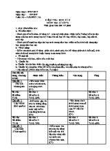 Giáo án Địa lý Lớp 6 - Tiết 36 Kiểm tra học kỳ II - Năm học 2016-2017